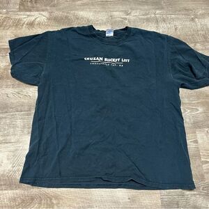 Cruzan Bucket List Chesapeake Inn Maryland T-Shirt Size XL